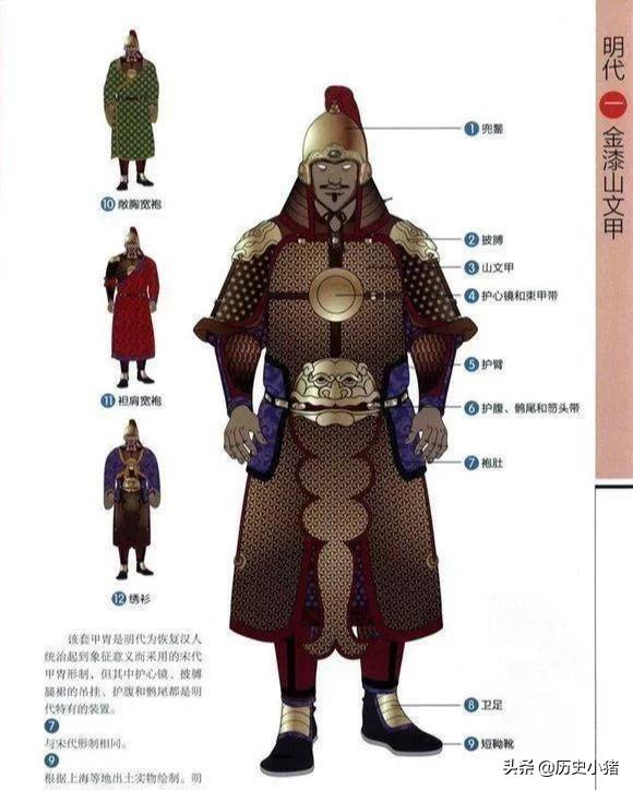 明朝的軍裝，怎能一個(gè)帥字得了？